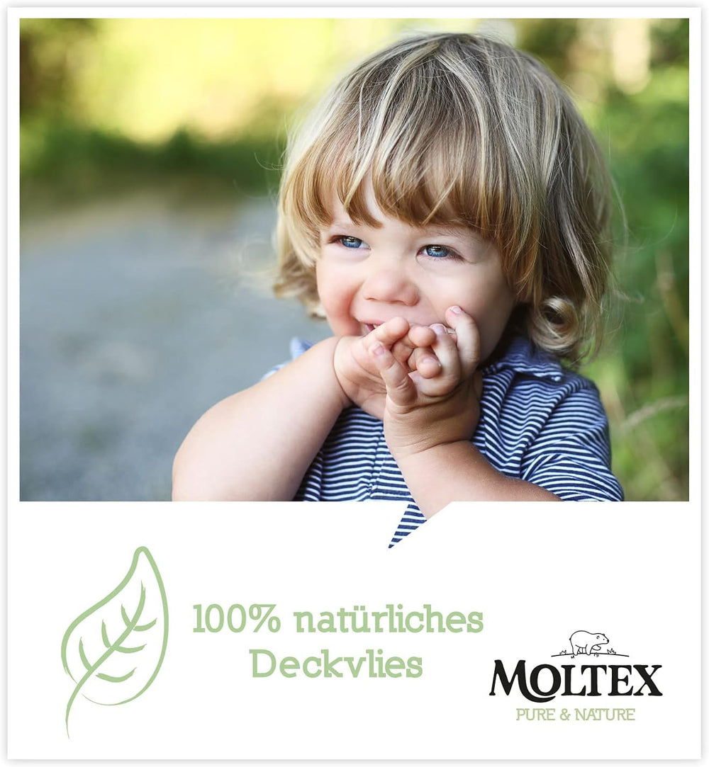 Pure & Nature Bio-Windeln, Größe 6 XL (17–28 kg), Monatsbox mit 84 Bio-Windeln