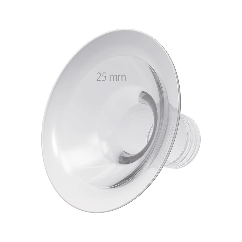 Pompă manuală de sân cu protecție 100% silicon Softshape (B, flanșă de 25 mm) și opțiuni anti-colici + biberon cu gură largă de 150 ml cu tetina cu flux lent de nivel 1 Accesorii Hrana si Alaptare Bebe Naty Shop
