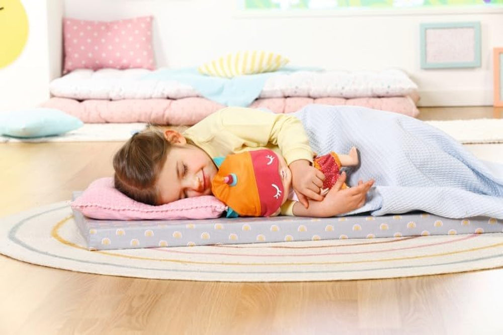 Baby Robin, 30 cm große Babypuppe mit beweglichen Augen und lustigen Soundfunktionen, inklusive Shirt, Hose, Mütze, Strampler, Flasche und Schnuller, 905586 Zapf Creation