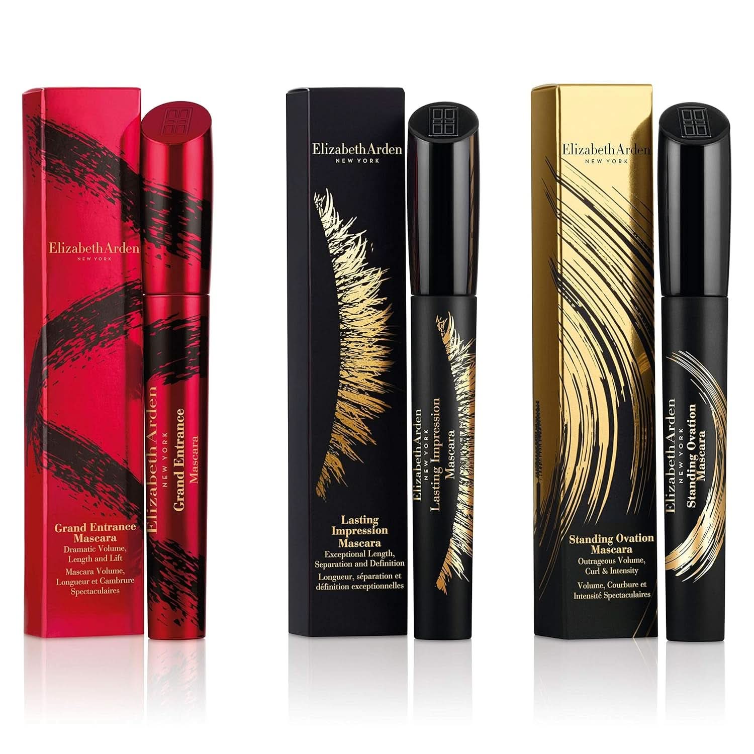 Elizabeth Arden Lasting Impression Mascara Schwarz Kosmetik und Schönheit Naty Shop