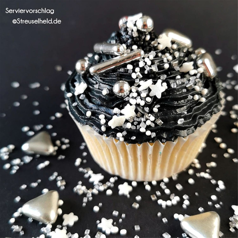 Streusel Hero Chocolate Mix Silberweiße Streusel, 40 Gramm Naty Shop