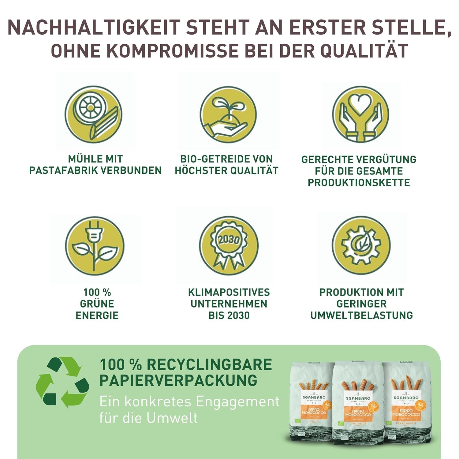 Bio-Penne-Rigate-Nudeln N.91 – 500 g Fettarme Weizennudeln – Quelle für Ballaststoffe und Proteine
