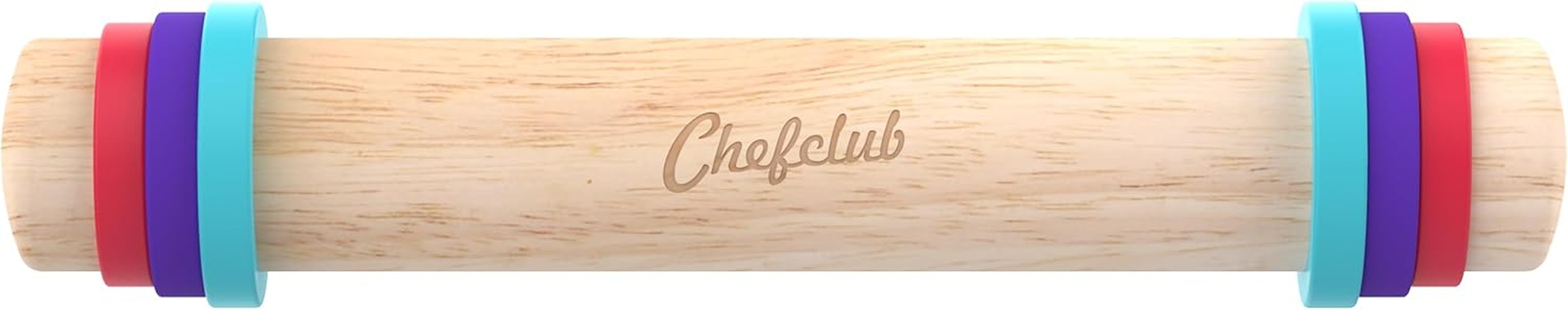 Teigrolle mit verstellbaren Ringen