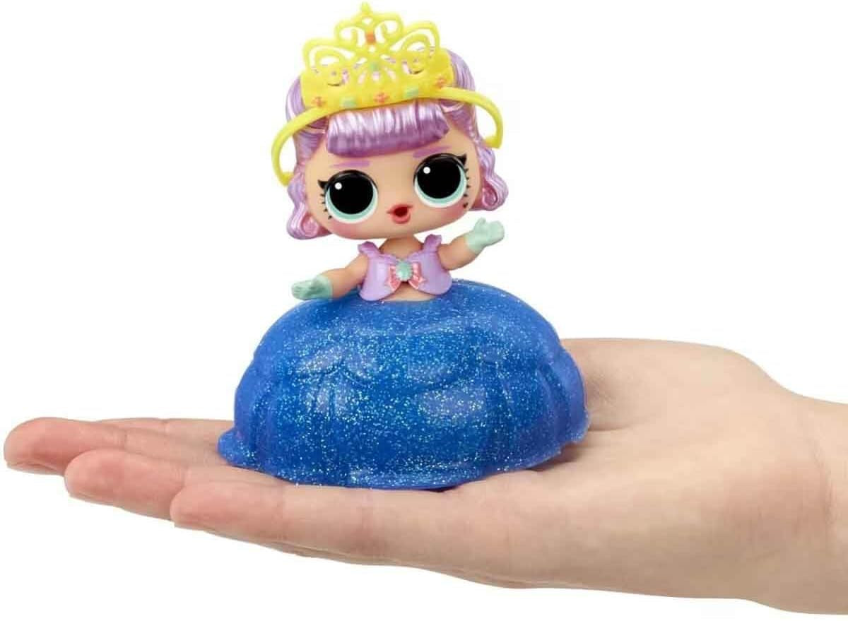 L.O.L. Surprise! Princess Tots - Enthält 1 Puppe, Blindverpackung, mit 2 Farben zum Kreieren eines Prinzessinnen-Kleides, 8 Puppen zum Sammeln