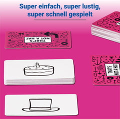 Ravensburger – 20954 That's Not a Hat – Partyspiel, Kartenspiel für 3–8 Spieler, lustige Unterhaltung für Kinder ab 8 Jahren – Geburtstagsgeschenke