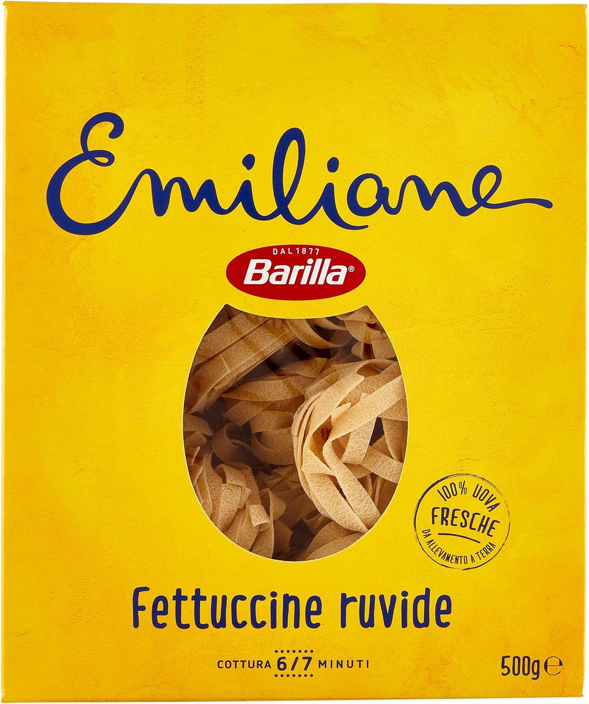 Barilla - Fettuccine All'Uovo, frische Eier - 500 g