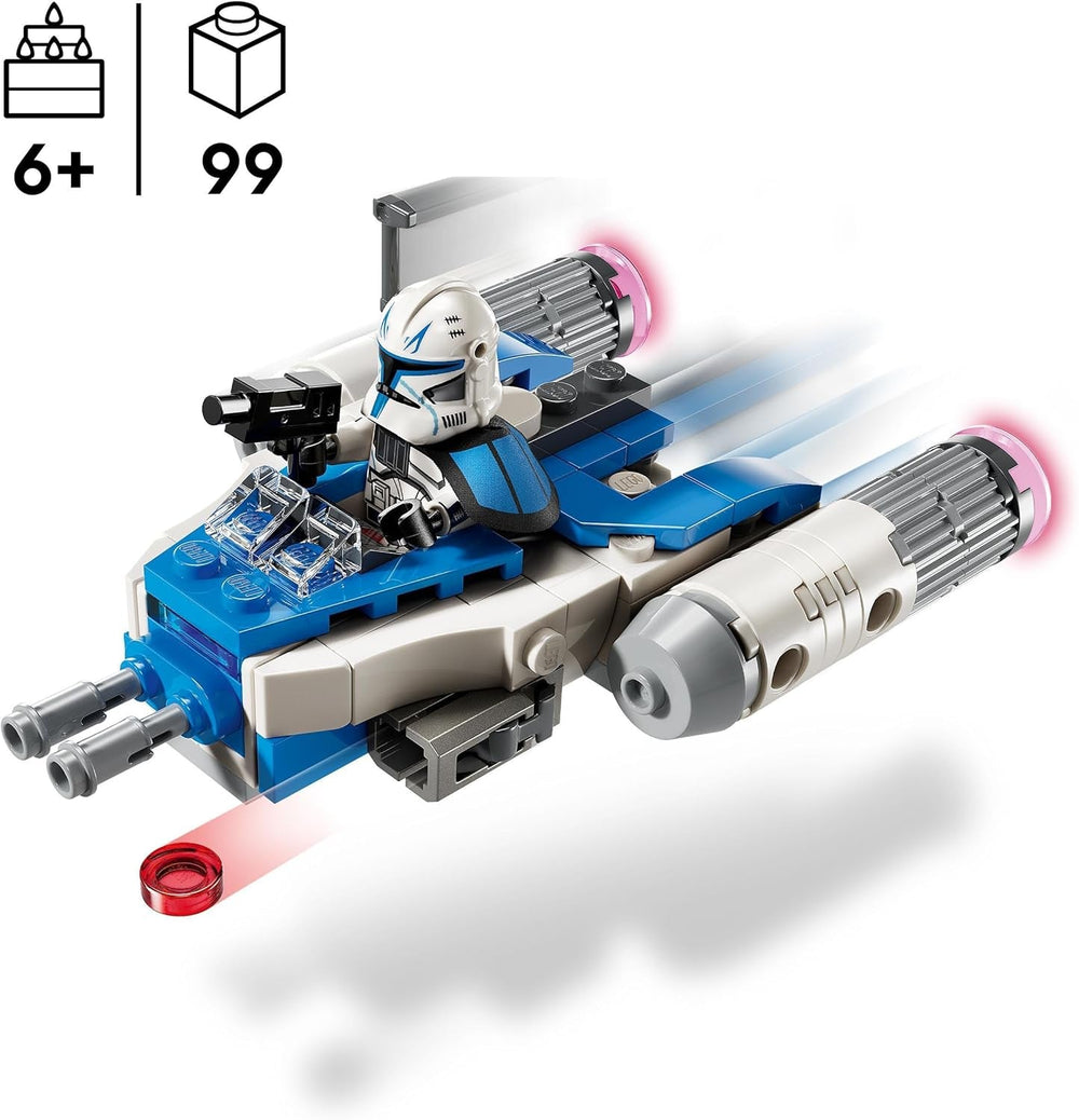 LEGO Star Wars Captain Rex Y-Wing Microfighter Bausteine, Raumschiff-Geschenkidee zum Sammeln für Jungen und Mädchen ab 6 Jahren, 75391 Bausets. Besuchen Sie den LEGO-Store