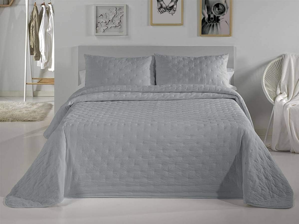 Pierre Cardin 1 Bouti Dots - Bett 90 cm - Farbe Grau C5 Bettdecken und Steppdecken Naty Shop Grau, C5 Bett 90 cm