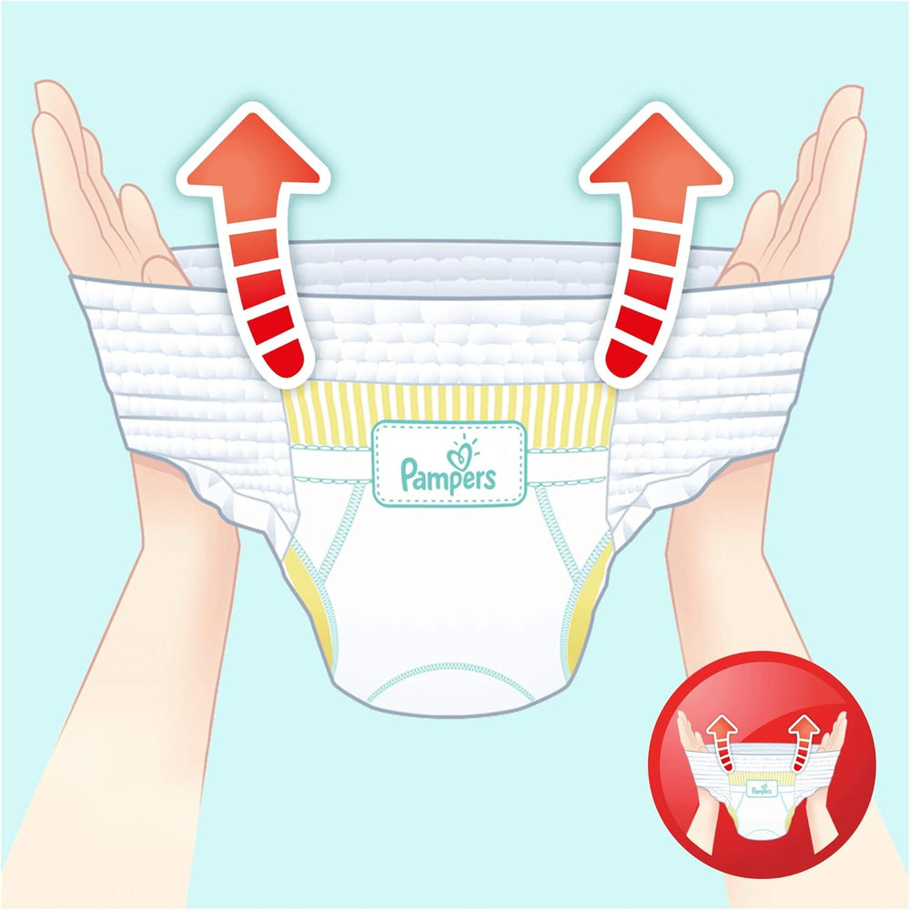 Pampers (alte Version), Höschen, Größe 4, 9 kg–15 kg, Dreierpack (1 x 88 Windeln)
