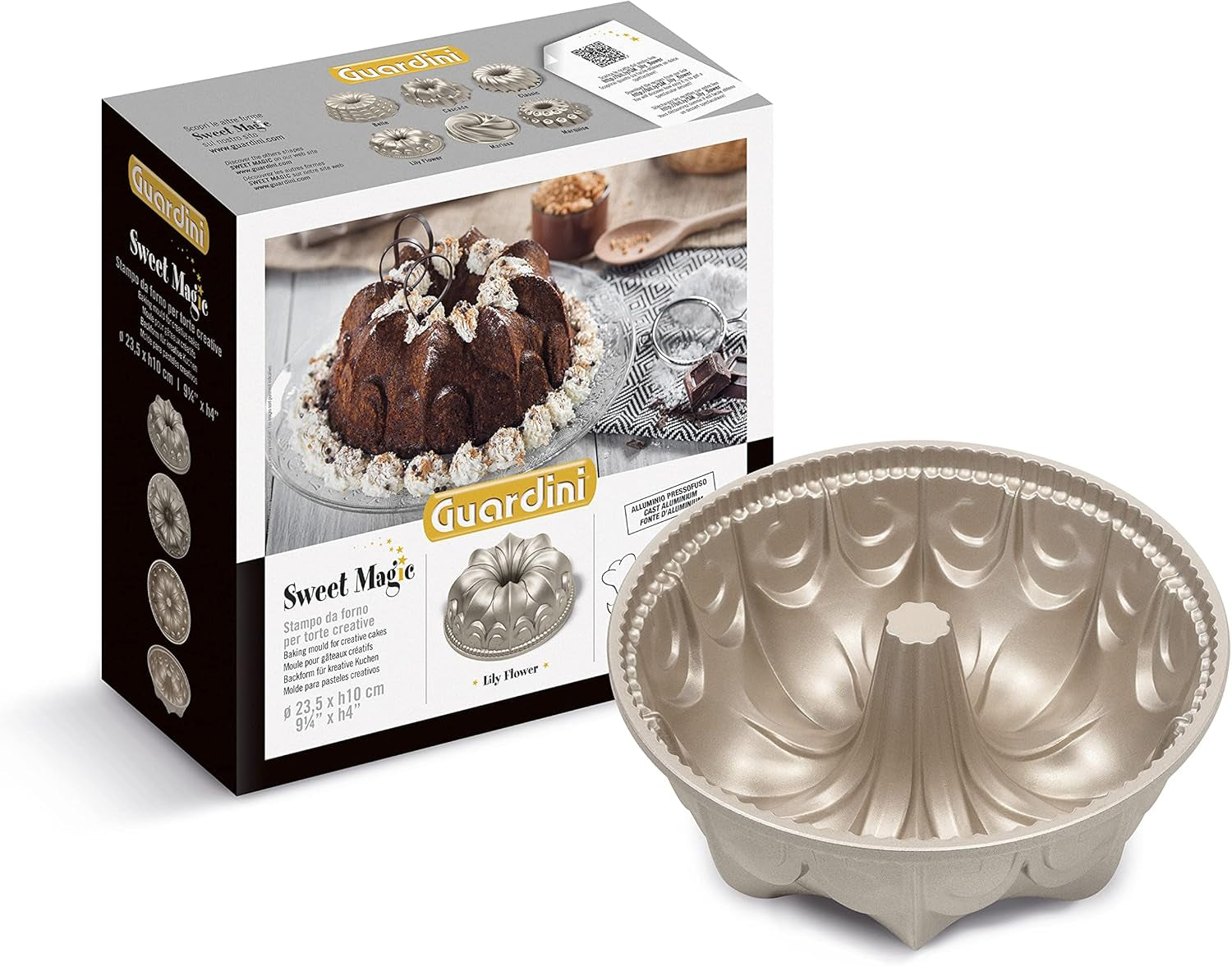 Sweet Magic Backform, Stahlformen und Backbleche Naty Shop Lilie