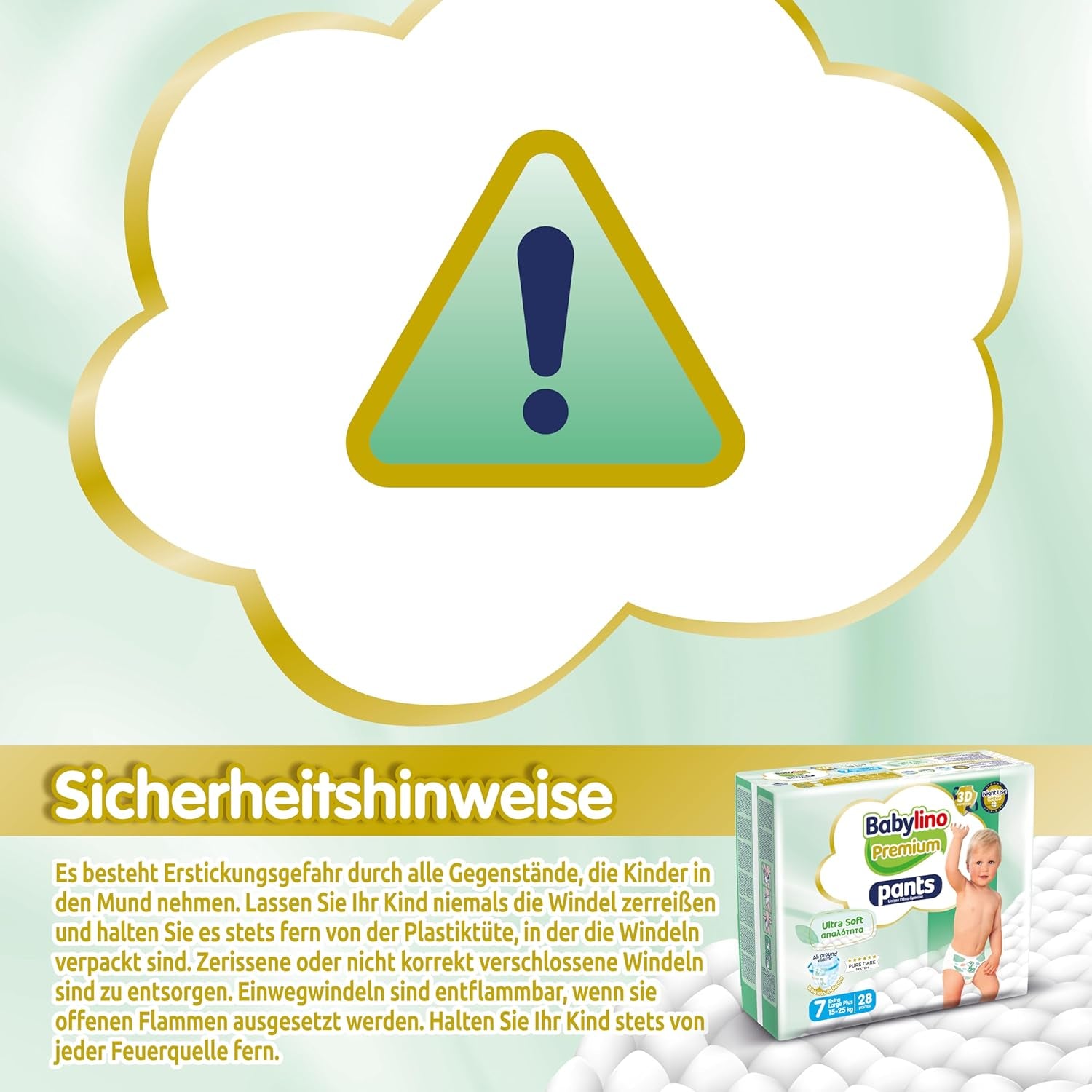 Premium-Hose, Größe 7, Ultra Soft Filter, XL Plus (15-25 kg), 28 Stück