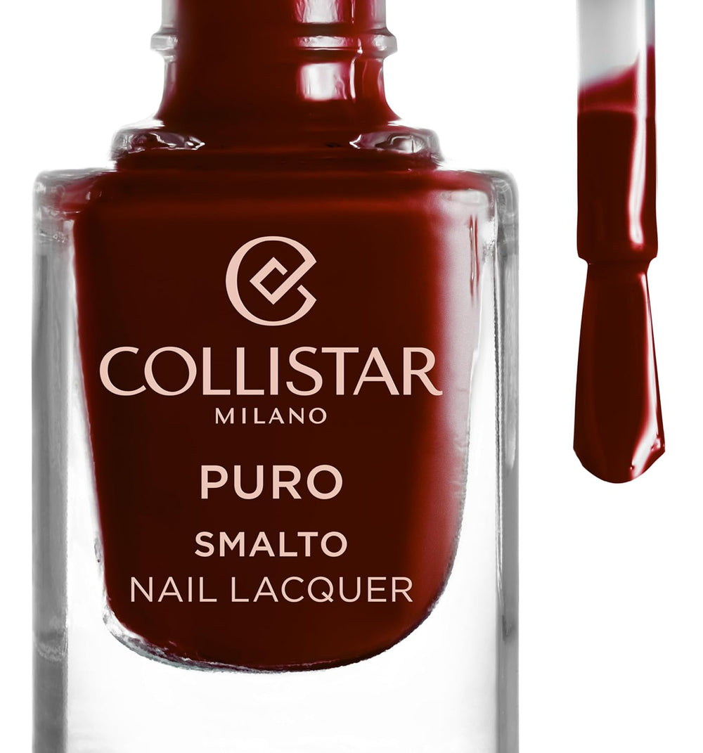Collistar Puro Nagellack, langlebig mit glänzendem Finish, Nr. 581 Rossonero 10 ml