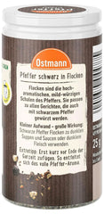 Ostmann - Schwarze Pfefferflocken, 25 Gramm Condimente Naty Shop
