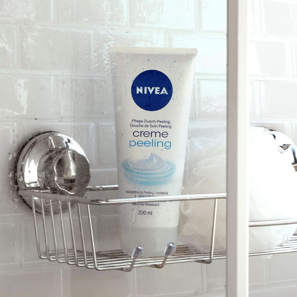 NIVEA Creme Peeling, pflegendes Körperpeeling mit feinen Partikeln und Vitamin E, 200 ml Dusche und Bad Naty Shop