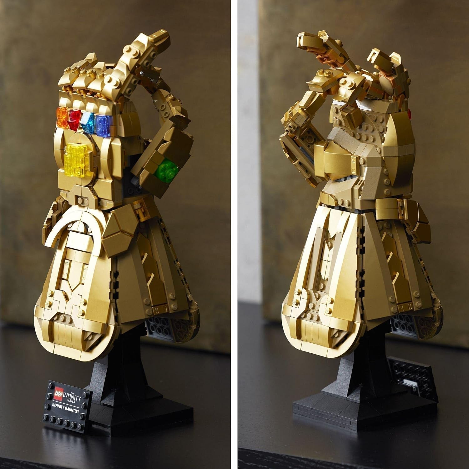 LEGO 76191 Marvel Super Heroes Infinity Glove Avengers Thanos Glove Modellbauset für Erwachsene Fanartikel Geschenk für Männer Frauen Sie Ihn Bausets Besuchen Sie den LEGO-Store