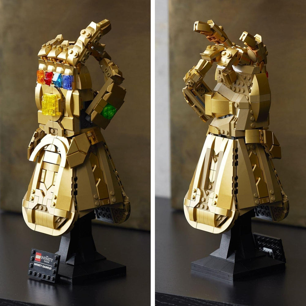 LEGO 76191 Marvel Super Heroes Infinity Glove Avengers Thanos Glove Modellbauset für Erwachsene Fanartikel Geschenk für Männer Frauen Sie Ihn Bausets Besuchen Sie den LEGO-Store