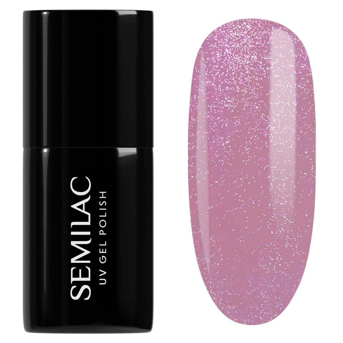 UV-Nagellack Semilac Hybrid 319 Shimmer Dust Pink 7ml