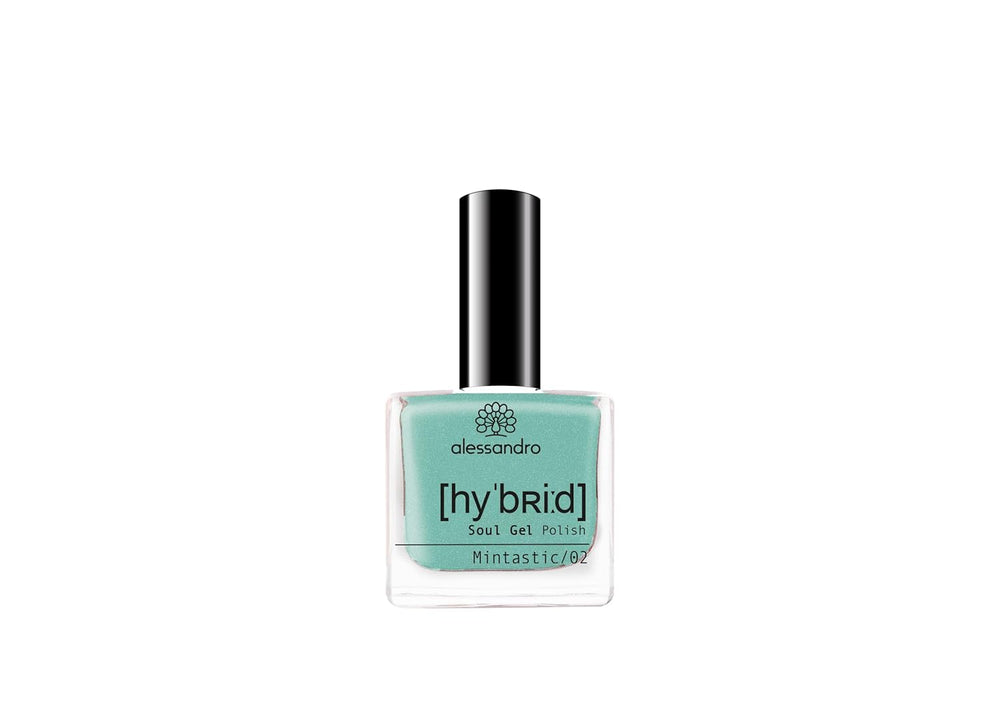 HYBRID-Nagellack alessandro Blueberry Slush – Pastellblau – Perfekte Nägel in nur 3 Schritten, ohne LED – hält bis zu 10 Tage! 8 ml