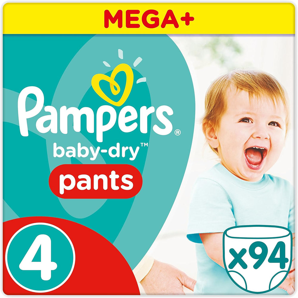 Pampers (alte Version), Höschen, Größe 4, 9 kg–15 kg, Dreierpack (1 x 88 Windeln)