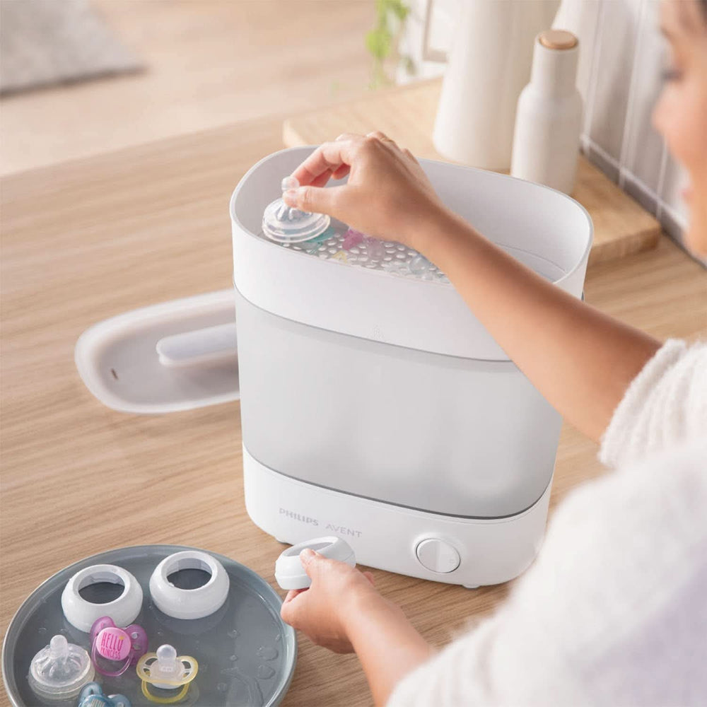 Philips Avent elektrische Milchpumpe, Geschenkset Lebensmittel- und Stillzubehör Bebe Naty Shop