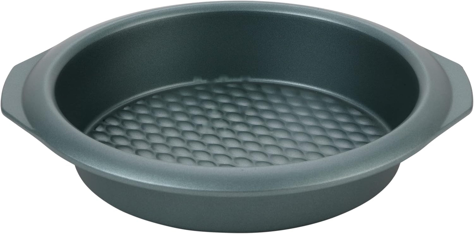 Progress BW09819G2EU7 Shimmer Kollektion, Runde Backform Aus Kohlenstoffstahl Mit Antihaftbeschichtung, Ideal Für Pies, Kuchen, Torten Und Quiches, 28 Cm, Grün Matrite si tavi pentru copt Naty Shop