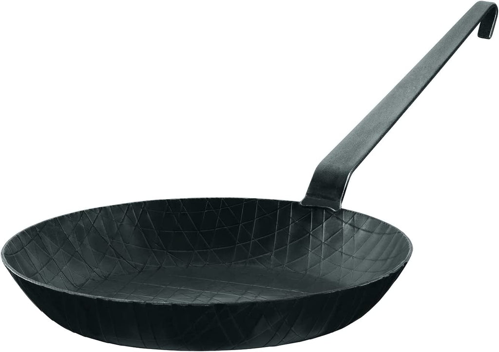 RÖSLE Tigaie din fier forjat seria 1888, de înaltă calitate, cu margine înaltă pentru cartofi prăjiți crocanți și carne prăjită rapid, potrivită pentru grătar și inducție Oale si Tigai Naty Shop