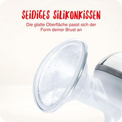 NUK Handmilchpumpen-Set, weiches Silikonkissen, 2 perfekt kombinierte Flaschen, 150 ml Zubehör Essen und Stillen Bebe Naty Shop
