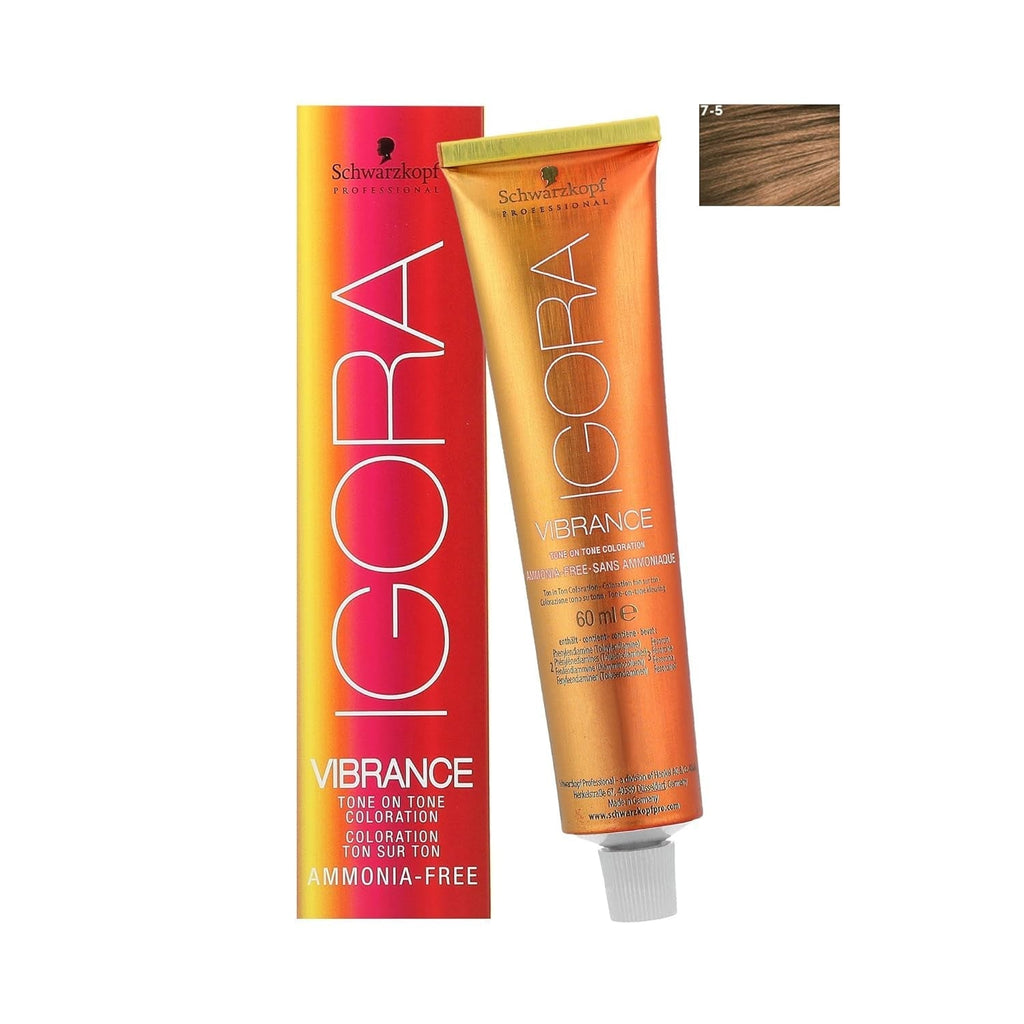 Schwarzkopf Igora Royal Premium Colorant pentru păr 60 g Vopsea pentru par Naty Shop 7-5 Blond auriu mediu 60 Ml (1 pachet)
