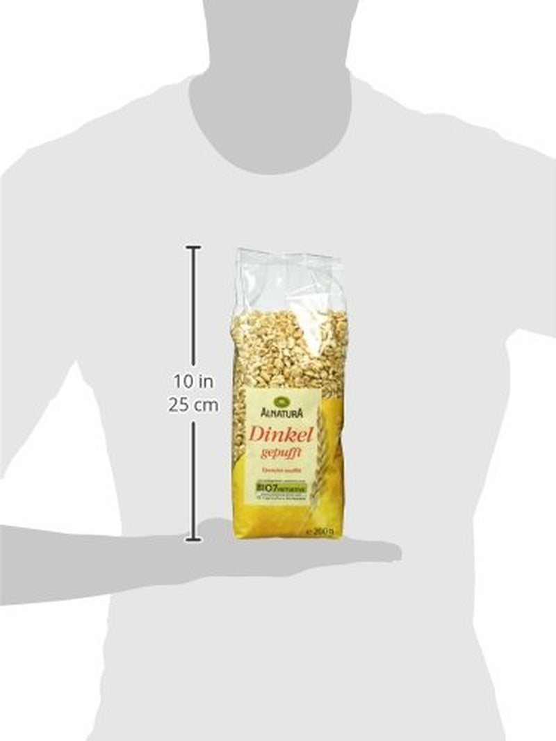 Bio Dinkel Gepuft, 200G Getreide Naty Shop