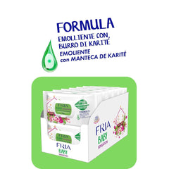 Fria Baby Sensation Tücher, mit hautberuhigender Sheabutter, dermatologisch getestet, Maxi-Sparpaket mit 840 Naty Shop Baby-Feuchttüchern