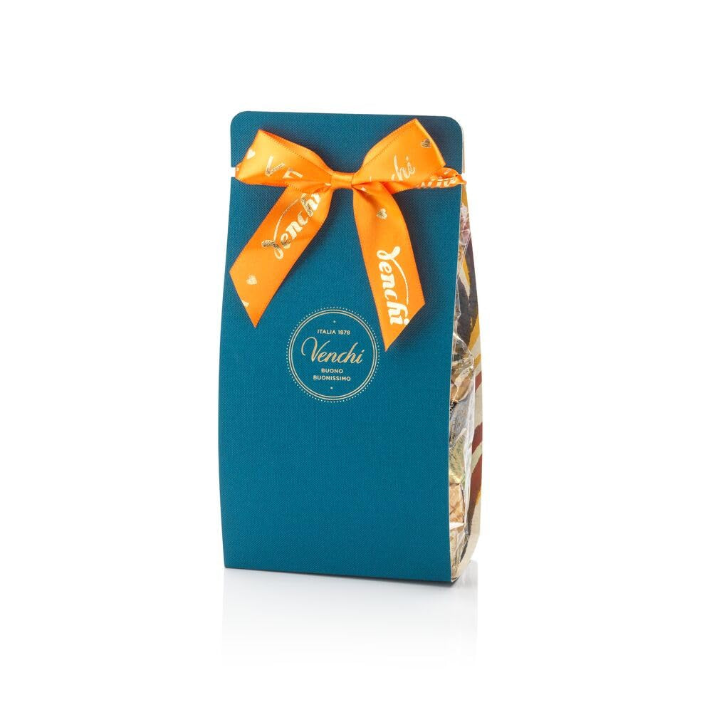 Venchi – Murrine Collection – Geschenkbox mit verschiedenen Cremino- und Gianduiotti-Pralinen, 411 g – Mit IGP-Haselnüssen aus dem Piemont – Geschenkidee – Glutenfrei