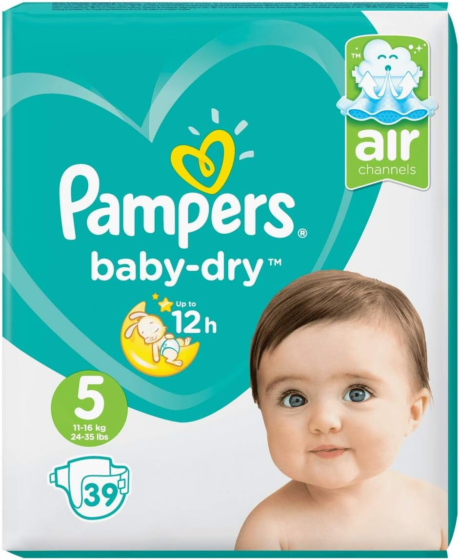 Windeln Pampers 81657566 Baby-Dry Pants, weiß
