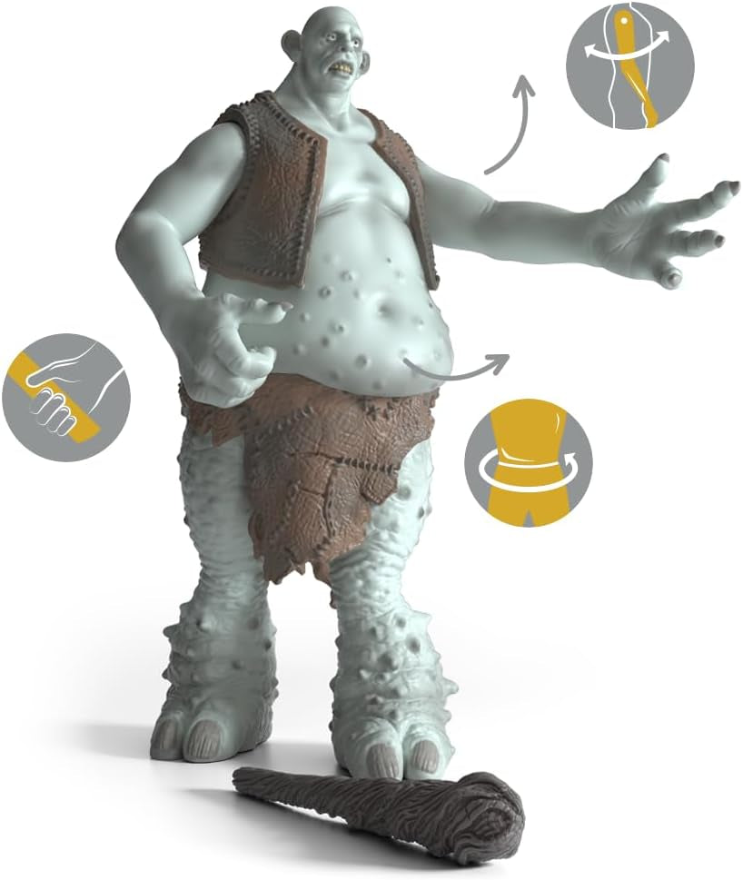 Schleich 13994 Troll, ab 6 Jahren, HARRY POTTER Figur, 16 x 16 x 18 cm Actionfiguren Naty Shop