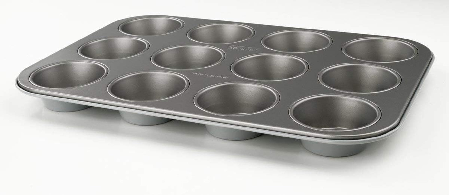 Muffinform Zenker mit 12 Backformen (Ø 7 cm), für Muffins und Cupcakes, Maße: 38,5 x 26,5 x 3 cm Backformen und Bleche Naty Shop
