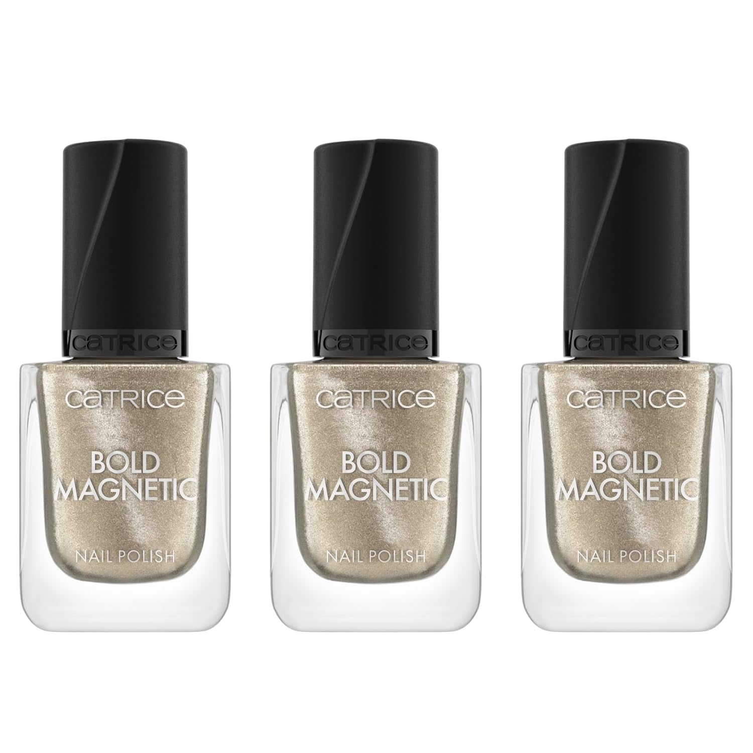 Catrice Bold magnetischer Nagellack, Nr. 030, Gold, Metallic, Vegan, frei von Mikroplastik, frei von Duftstoffen, frei von Parabenen, 1 Packung (10,5 ml)