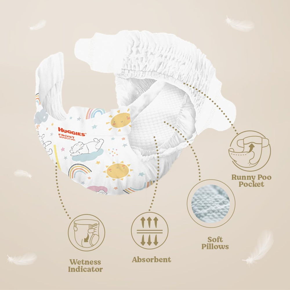 Huggies Extra Care Disney Babywindeln, Größe 5 (12–22 kg), 2er-Pack x 33 Windeln, insgesamt 66 Windeln