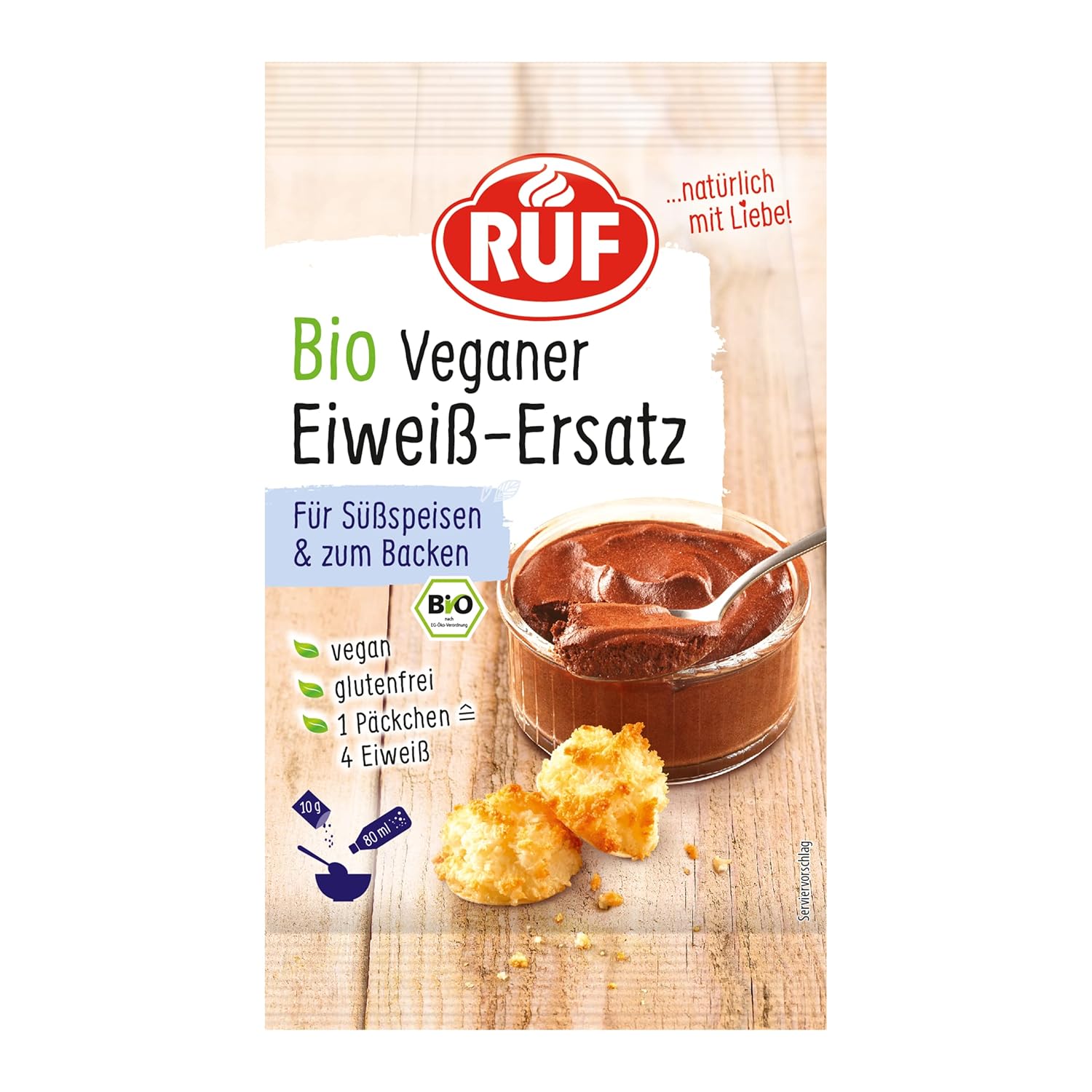 RUF Bio Veganer Proteinersatz – zum Kochen und Backen