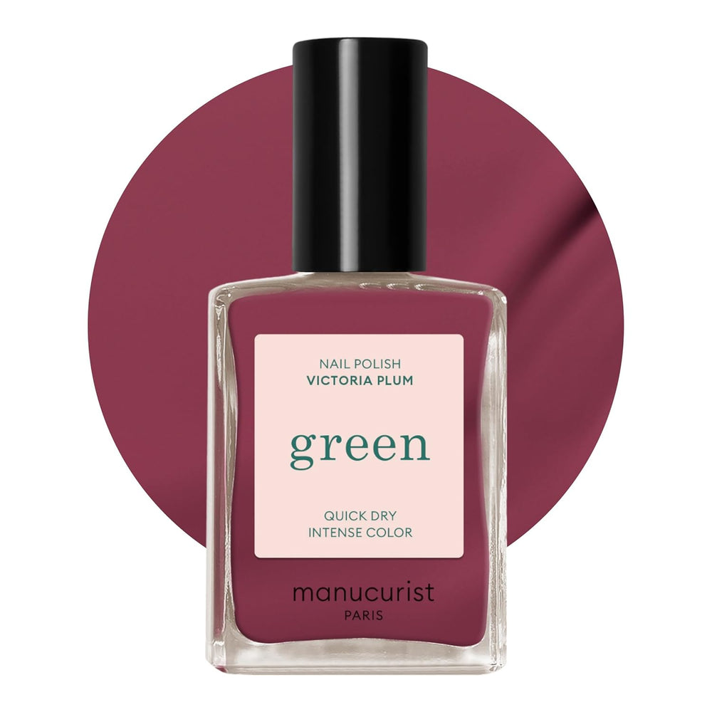 Manucurist Green – Rosy Beige Shell Beige Nagellack – Schnell trocknender Nagellack – DIY-Nägel – Vegan 12-Free – Pflanzenbasiert – Nagellack – Hergestellt in Frankreich