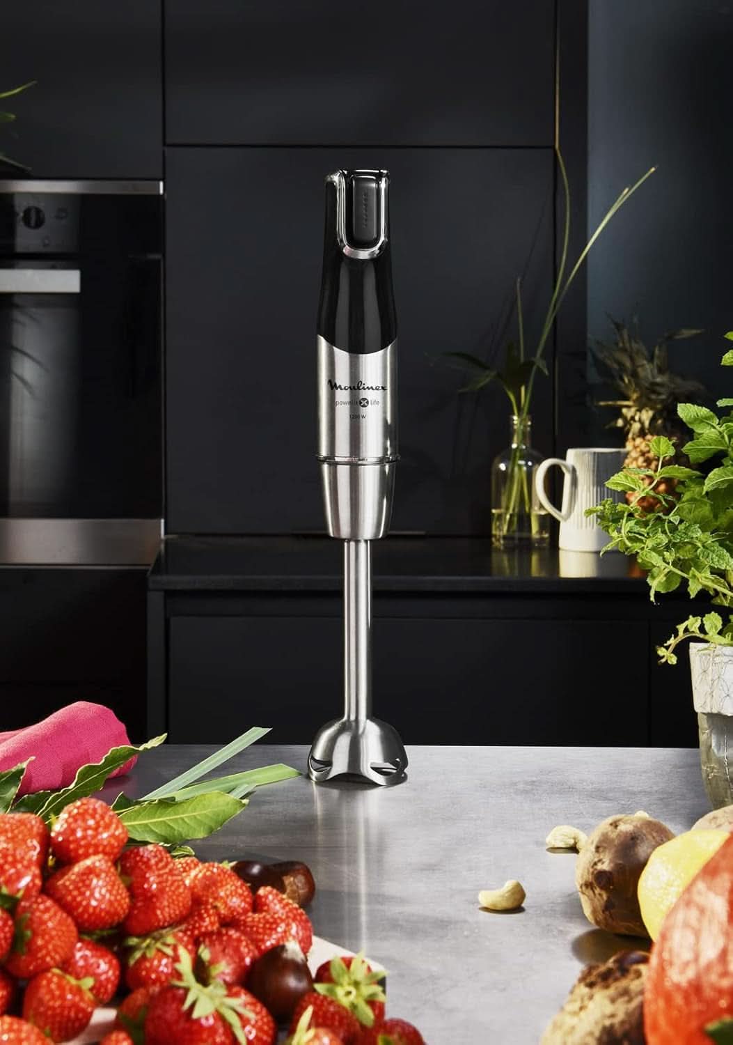 Infinyforce Pro Standmixer 1200W, Hochleistungsklingen, Schnelle Ergebnisse, Ergonomische Geschwindigkeitsregelung, Geschwindigkeitsregelung, Abnehmbare Spülmaschinenfeste Teile DD95JD10 Kitchen Naty Shop