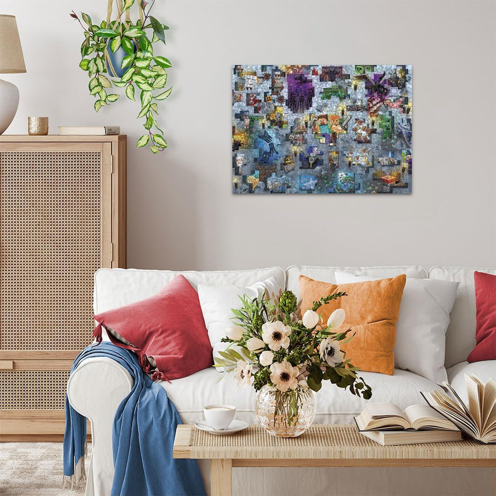 Ravensburger Puzzle 12000422 – Minecraft Mobs – 1000 Teile Minecraft-Puzzle für Erwachsene und Kinder ab 14 Jahren. Puzzle Naty Shop