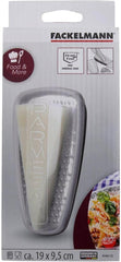 FACKELMANN Food&More 45463, Parmesanreibe aus Edelstahl mit Frischebox Schäler Naty Shop