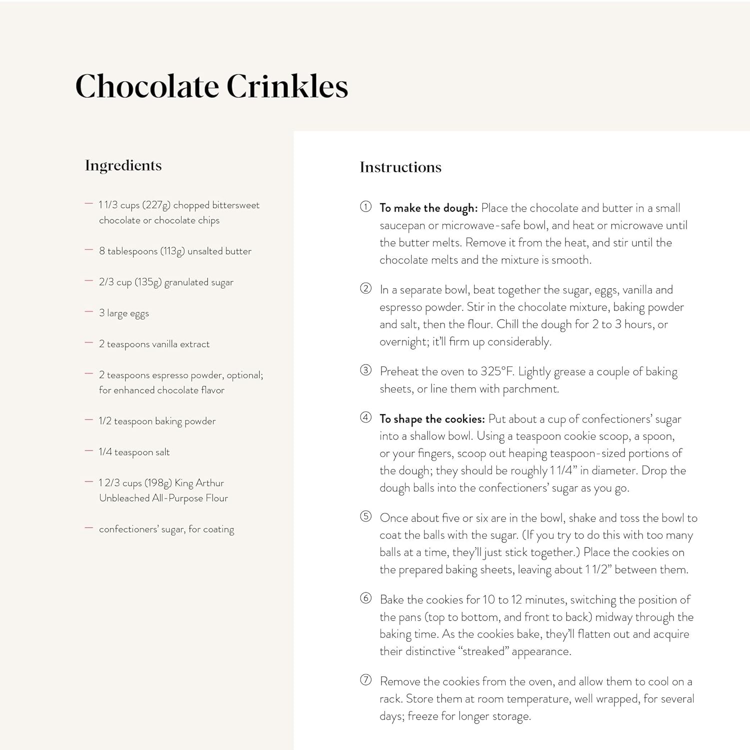 King Arthur Espressopulver – Intensiver Kaffeegeschmack in Kuchen