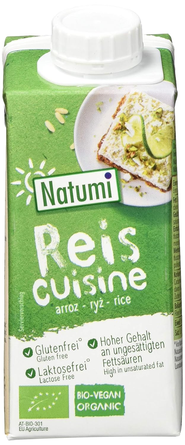 Natumi Bio-Mandel-Creamer – Laktose-, gluten- und zuckerfrei
