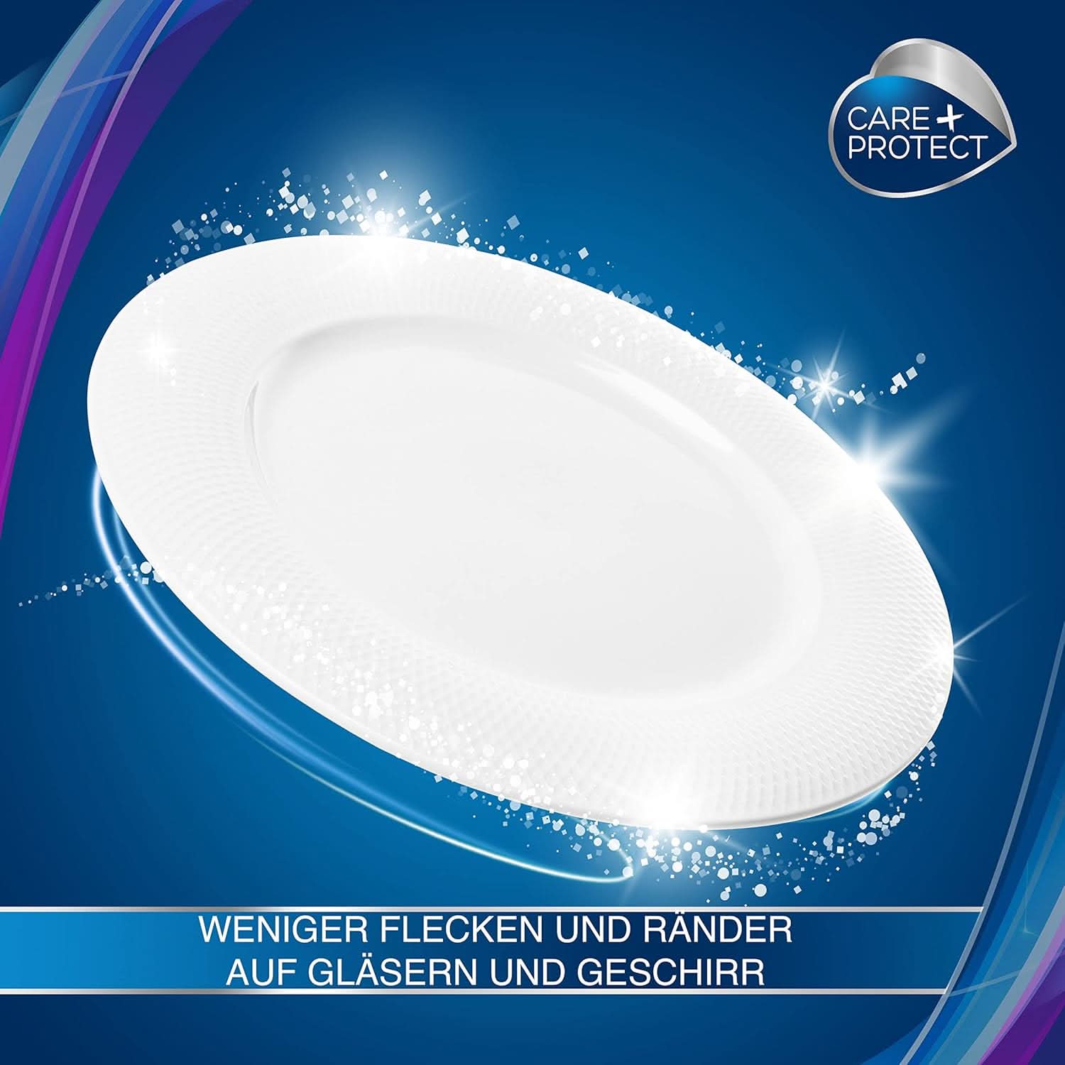 CARE + PROTECT- Extra Shine Universal Rinse Aid pentru mașini de spălat vase / Pentru toate mașinile de spălat vase / Uscare rapidă / 500 ml Detergenti Bucatarie Naty Shop