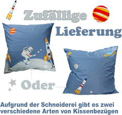 Bettwäsche für Kinder Jungen mit verschiedenen Mustern, 100 % Baumwolle Bettwäsche - Kinder Naty Shop