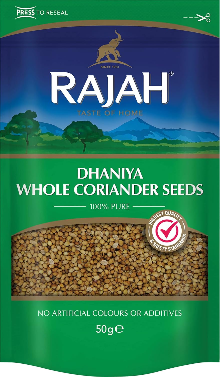 Rajah Kreuzkümmelsamen – Ganze Kreuzkümmelsamen zum Würzen und Kochen – 1 x 85 g