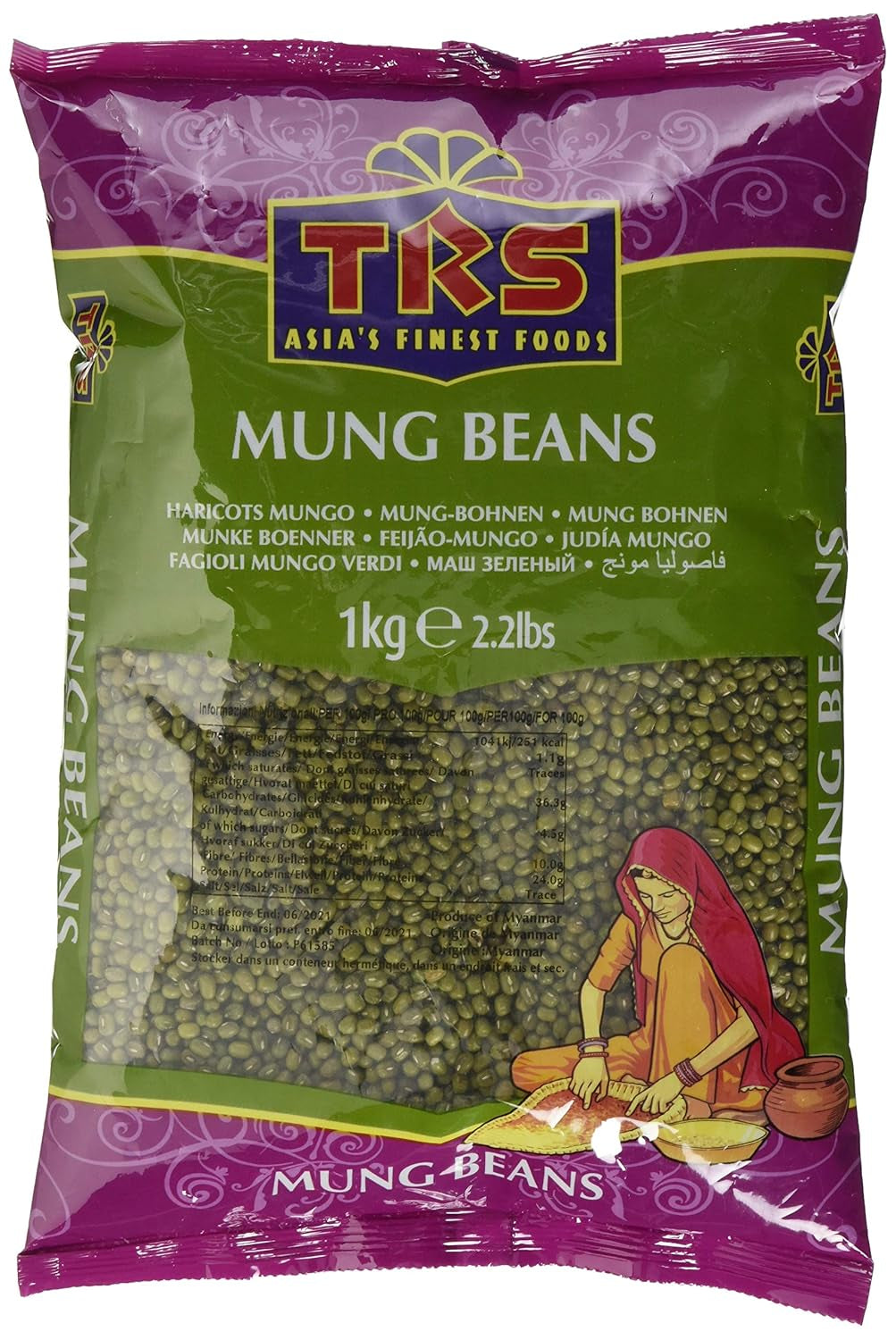TRS - Mungobohnen - (1 x 1 kg)