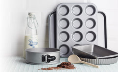 Kitchen Craft Muffin-Backblech, Antihaftbeschichtung, für 12 Muffins, 35 cm x 27 cm, Naty Shop Backformen und -bleche