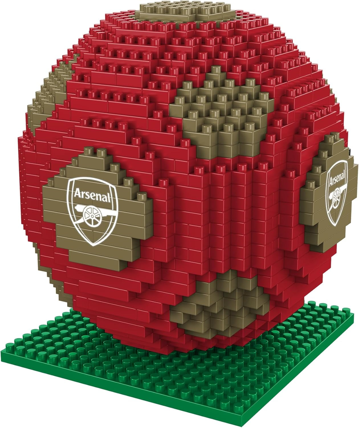 FOCO Offizielles Lizenzprodukt Manchester City FC BRXLZ 3D-Fußball-Konstruktionsspielzeug Modell In alternativer Teamfarbe