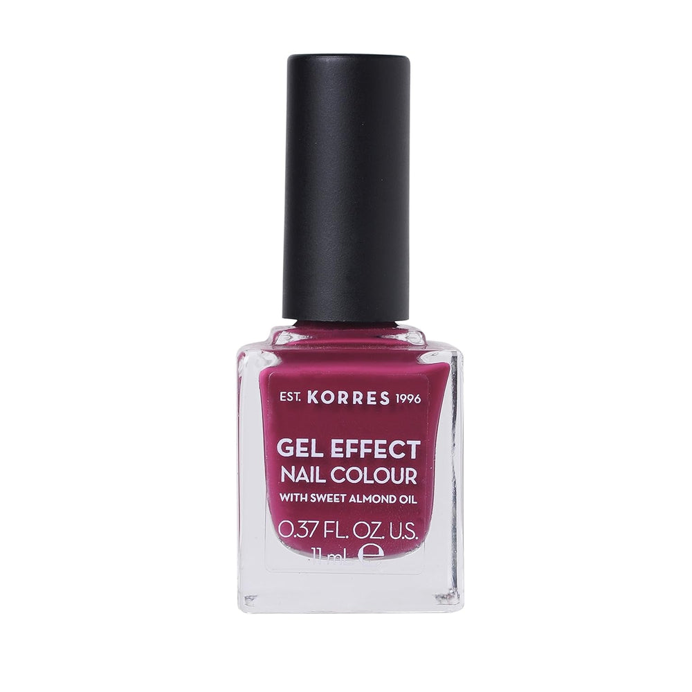 Vopsea de unghii Korres Sweet Almond - 53, roșu regal
